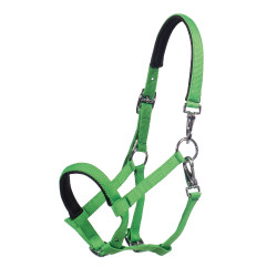 Cabezada para potro HKM Millie Verde neón Cabezada para potro HKM Millie Verde neón