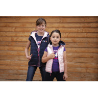 Chaleco reversible Equi-Kids Jade Azul marino Chaleco reversible Equi-Kids Jade Azul marino