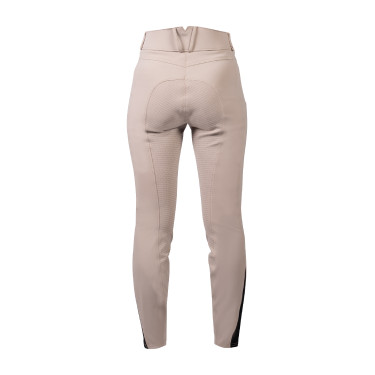 Pantalón HKM Pearl City de asiento completo de silicona para mujer Beige