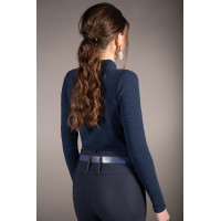 Polo de manga larga Lauria Garrelli Arezzo Soft Azul profundo