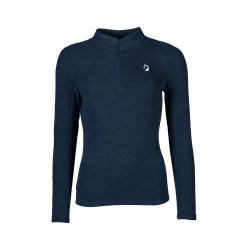 Polo de manga larga Lauria Garrelli Arezzo Soft Azul profundo