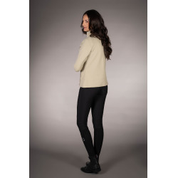 Sudadera con cremallera Lauria Garrelli Limone para mujer Gris / beige Sudadera con cremallera Lauria Garrelli Limone para mujer Gris / beige