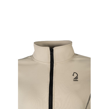 Sudadera con cremallera Lauria Garrelli Limone para mujer Gris / beige Sudadera con cremallera Lauria Garrelli Limone para mujer Gris / beige