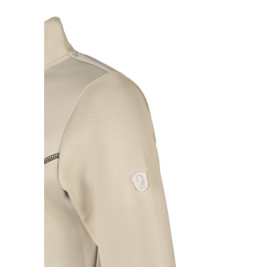 Sudadera con cremallera Lauria Garrelli Limone para mujer Gris / beige Sudadera con cremallera Lauria Garrelli Limone para mujer Gris / beige