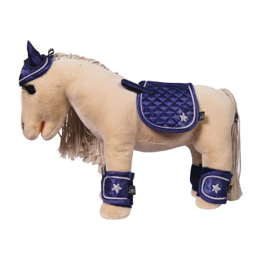 Conjunto de diseño Cuddle Horse HKM Azul profundo