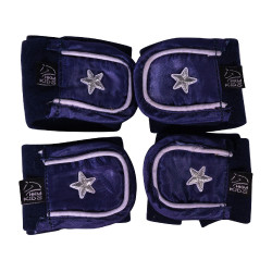 Conjunto de diseño Cuddle Horse HKM Azul profundo