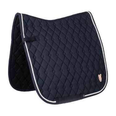 Mantilla HKM Maui Patch para shettys Azul profundo
