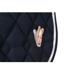 Mantilla HKM Maui Patch para shettys Azul profundo