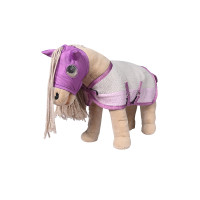 Conjunto antimoscas Cuddle Horse HKM Rosa claro
