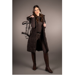 Chaleco largo sin mangas Lauria Garrelli Arezzo para mujer