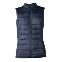 Chaleco sin mangas HKM de jersey/nylón Basel II Style para mujer Azul profundo