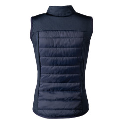 Chaleco sin mangas HKM de jersey/nylón Basel II Style para mujer Azul profundo