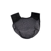 Protector de nuca HKM con velcro, paquete de 3 Negro