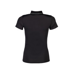 Polo Laura Garrelli Limone de manga corta para mujer Negro Polo Laura Garrelli Limone de manga corta para mujer Negro