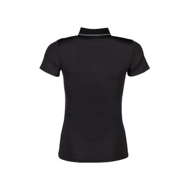 Polo Laura Garrelli Limone de manga corta para mujer Negro Polo Laura Garrelli Limone de manga corta para mujer Negro