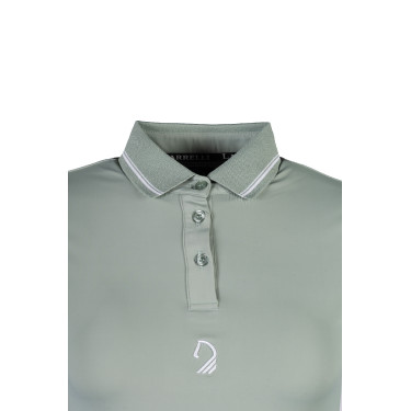 Polo Laura Garrelli Limone de manga corta para mujer