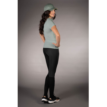 Polo Laura Garrelli Limone de manga corta para mujer