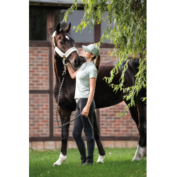 Polo Laura Garrelli Limone de manga corta para mujer