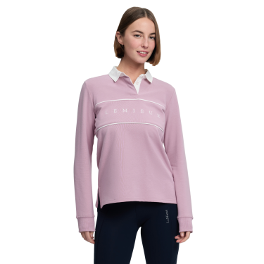 Polo de rugby LeMieux Rochelle para mujer Fondant