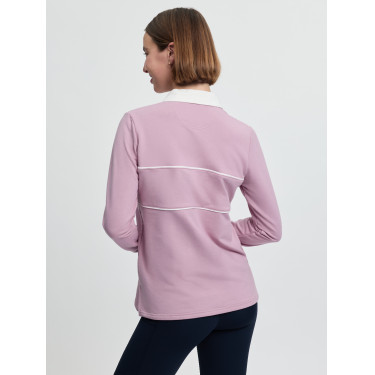 Polo de rugby LeMieux Rochelle para mujer Fondant