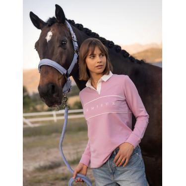 Polo de rugby LeMieux Rochelle para mujer Fondant