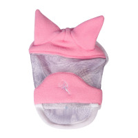 Máscara antimoscas HKM con parte para Hobby Horse Rosa