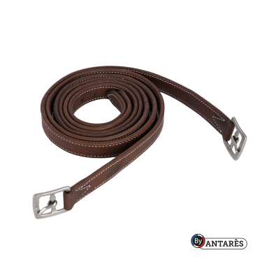 Estribos Signature by Antares forrados en becerro