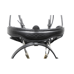 Cabezada Signature by Antares de doma con muserola combinada