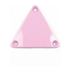 Triángulo trasero para casco de la colección Antares Brillante Rosa pálido