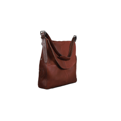 Bolso bandolera Antares de cuero Milano Avellana Marr&amp;amp;amp;oacute;n