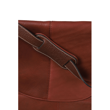 Bolso bandolera Antares de cuero Milano Avellana Marr&amp;amp;amp;oacute;n