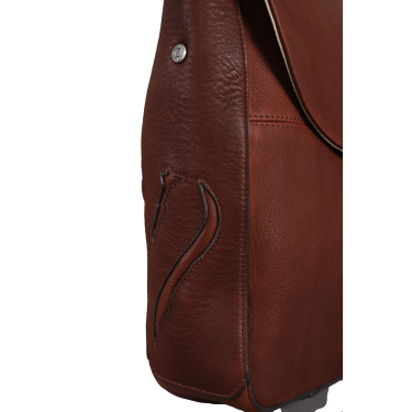 Bolso bandolera Antares de cuero Milano Avellana Marr&amp;amp;amp;oacute;n