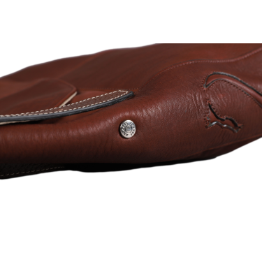 Bolso bandolera Antares de cuero Milano Avellana Marr&amp;amp;amp;oacute;n