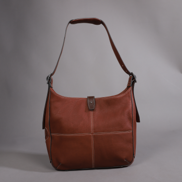 Bolso Antares Paris pequeño formato Avellana Marr&amp;amp;amp;oacute;n