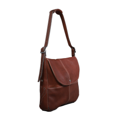 Bolso Antares Milano formato pequeño Avellana Marr&amp;amp;amp;oacute;n