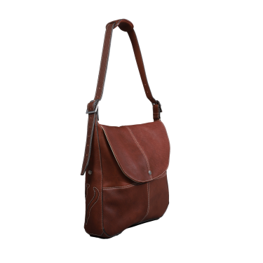 Bolso Antares Milano formato pequeño Avellana Marr&amp;amp;amp;oacute;n
