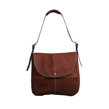 Bolso Antares Milano formato pequeño Avellana Marr&amp;amp;amp;oacute;n