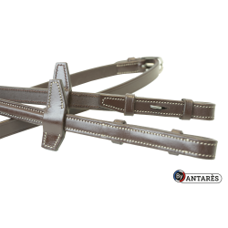 Riendas Signature by Antares de goma 16 mm con 7 topes