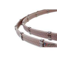 Riendas Signature by Antares de goma 16 mm con 7 topes