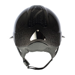 Casco Antares Precision Carbono visera Eclipse Negro / negro / cromo / negro