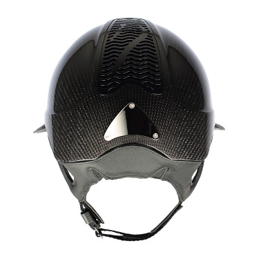 Casco Antares Precision Carbono visera Eclipse Negro / negro / cromo / negro