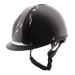 Casco Antares Origin Premium con visera estándar Bison barnizado