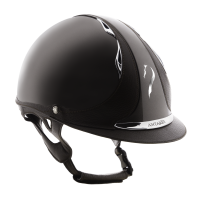 Casco Antares Origin Premium con visera estándar Bison barnizado