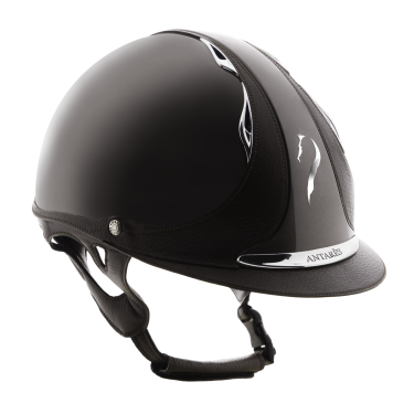 Casco Antares Origin Premium con visera estándar Bison barnizado