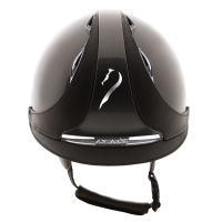 Casco Antares Origin Premium con visera estándar Bison barnizado