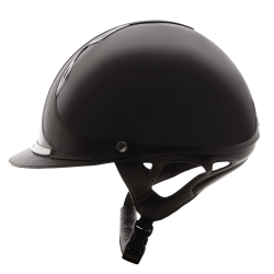 Casco Antares Origin Premium con visera estándar Bison barnizado