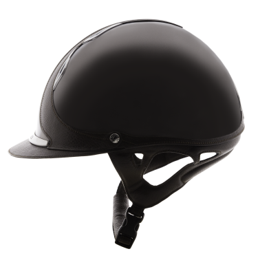 Casco Antares Origin Premium con visera estándar Bison barnizado