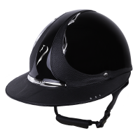 Casco Antares Origin Premium visera Eclipse Swarovski Negro