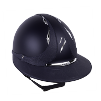 Casco Antares Origin Galaxy visera Eclipse Azul / cuero azul