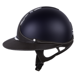 Casco Antares Origin Galaxy visera Eclipse Azul / cuero marrón